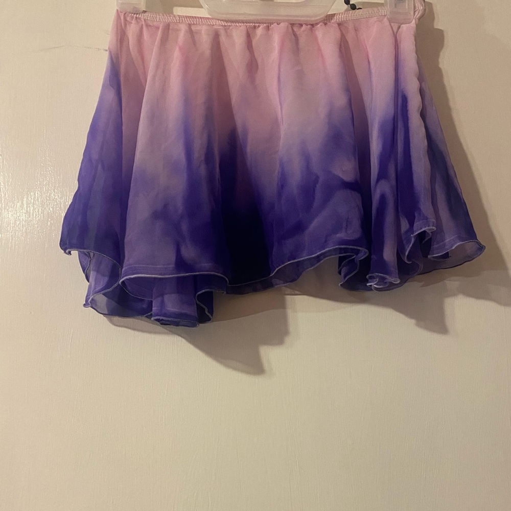 Children’s Watercolor Dance Skirt, Size: Large Child